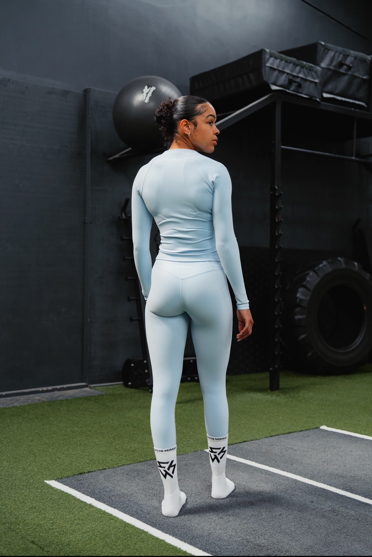 444 RIBBED LEGGINGS