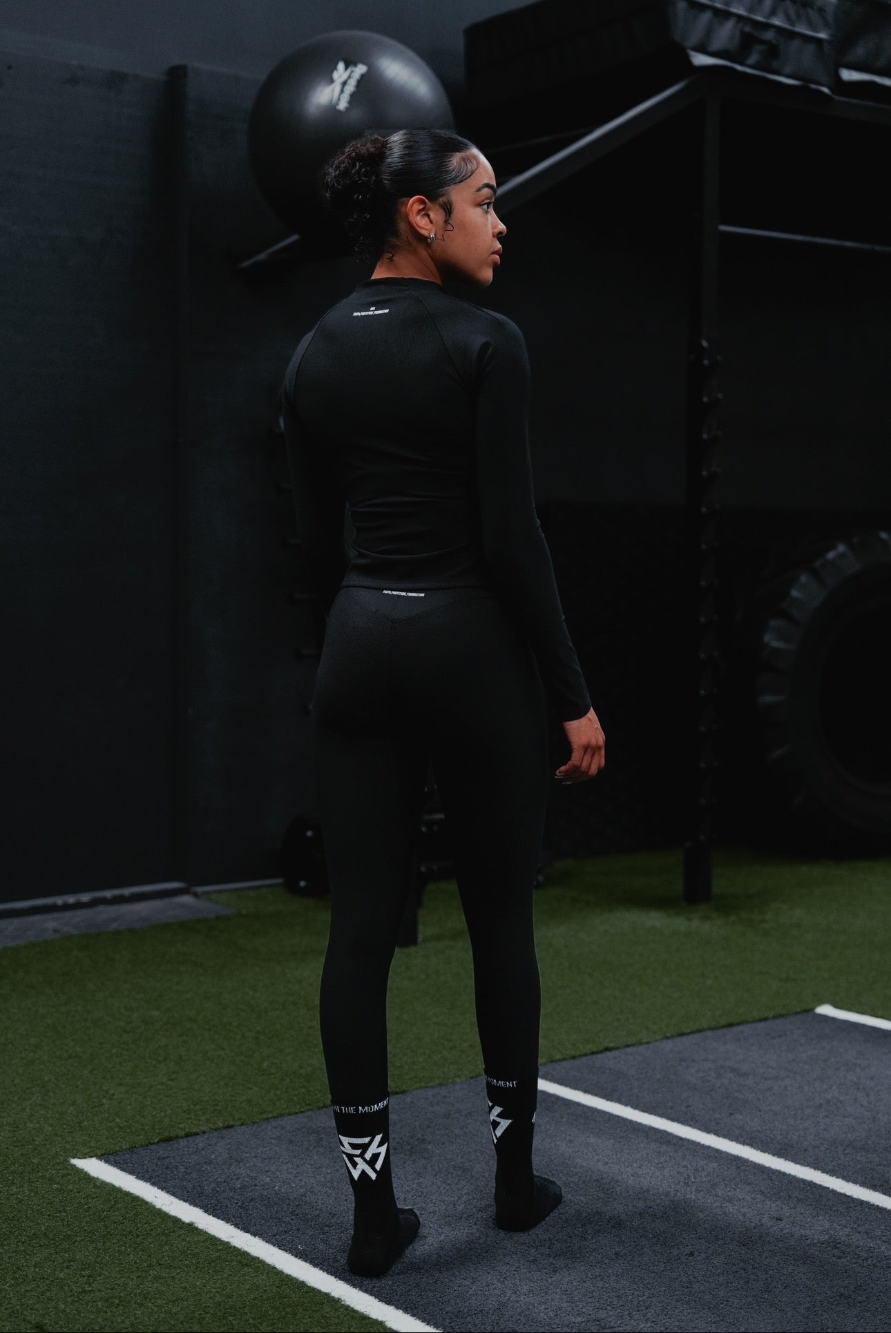 444 RIBBED LEGGINGS